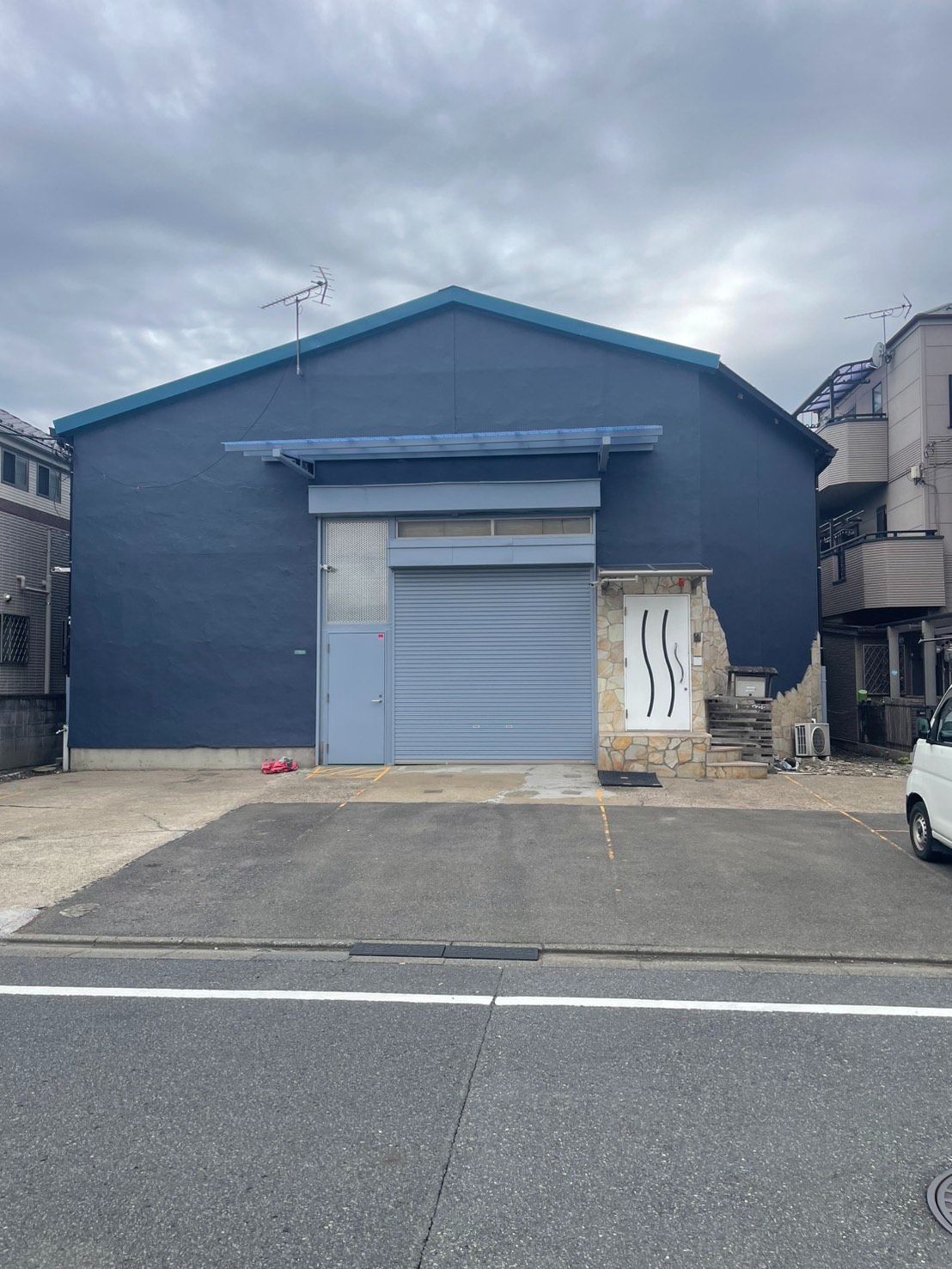 東京都足立区 S様倉庫 外壁塗装 日本ペイント パーフェクトトップ