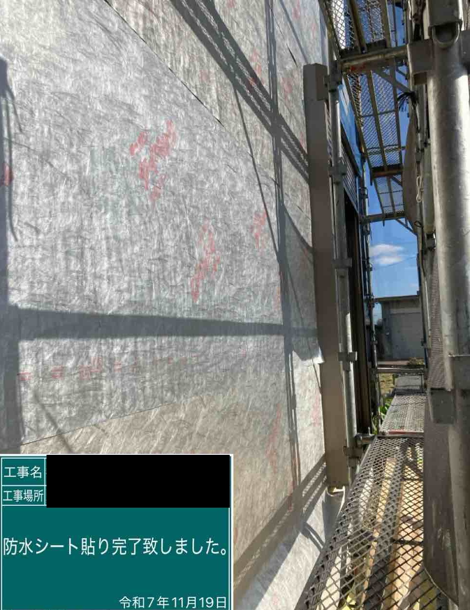 【三郷市Y様邸】高性能な家は「銀色」に輝く！タイベックシルバー施工完了｜土地と住まいの松井産業（イシンホーム三郷店）
