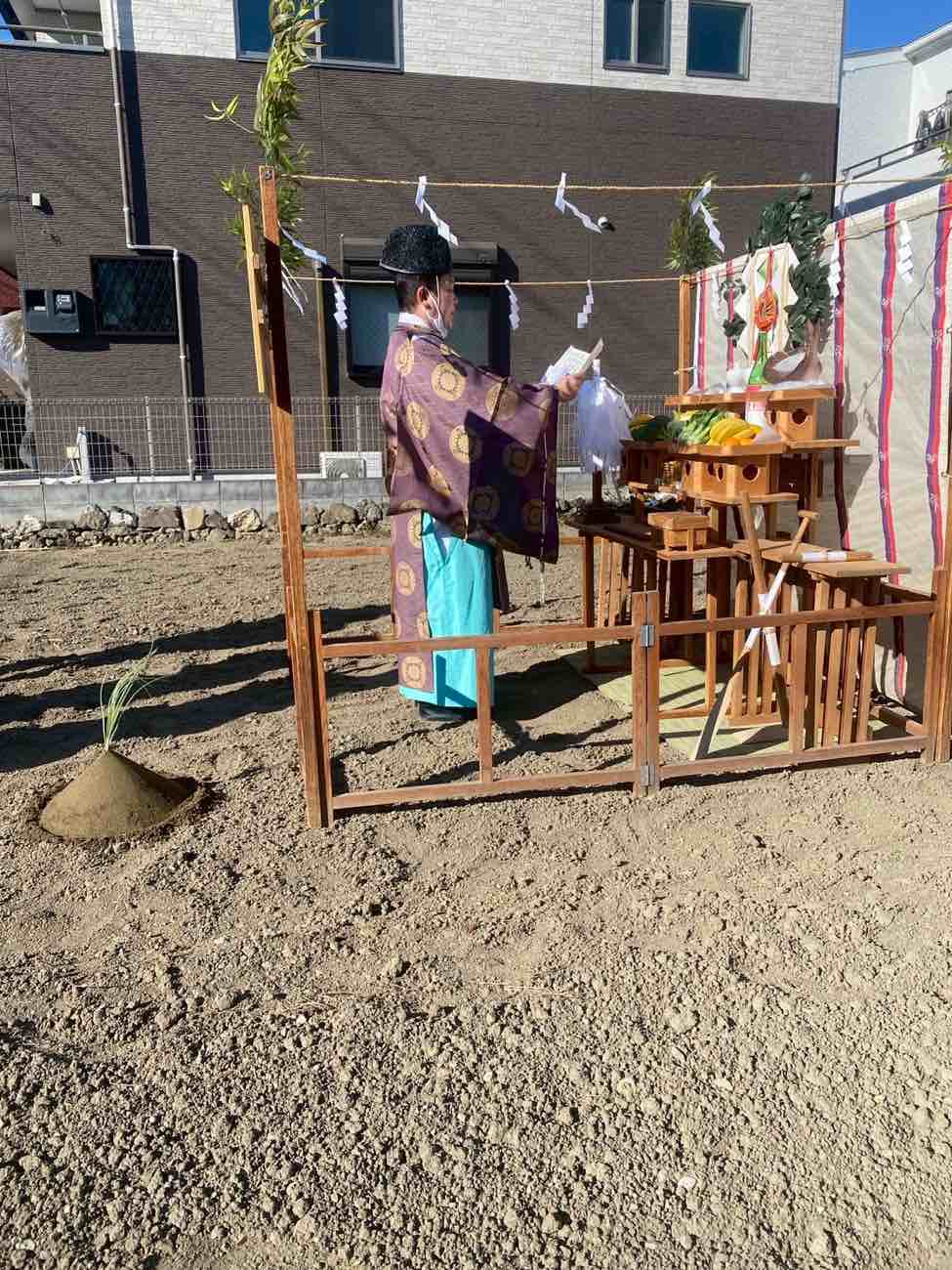 【地鎮祭】吉川市Y様邸、連棟式戸建てによる「賢い土地活用」が始動します