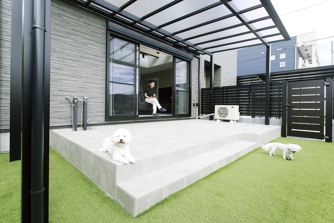 【埼玉県三郷市】N様邸 わが家が一番の遊び場に！「ドッグランテラス」のある暮らし
