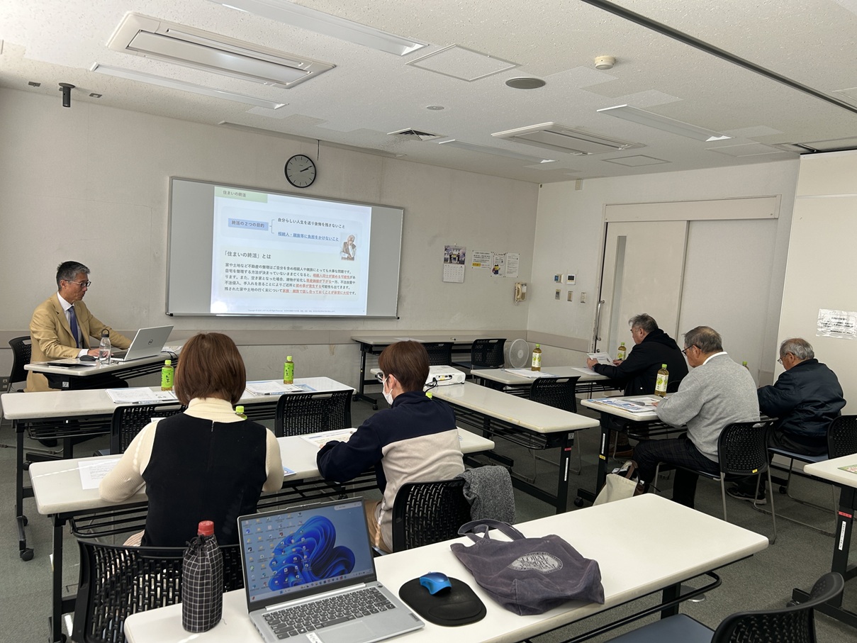 【活動報告】吉川市民交流センターでの「住まいの終活」講演を終えて｜次回は3/21三郷にて