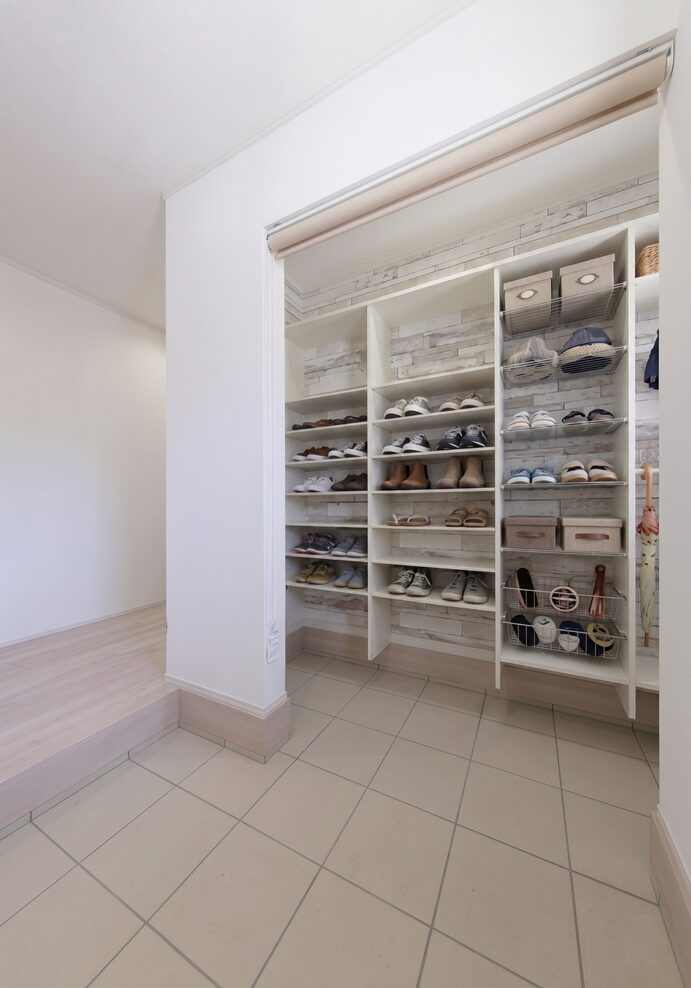 【建築実例】整理整頓と美しさを両立！吉川市S様宅の玄関土間プラン