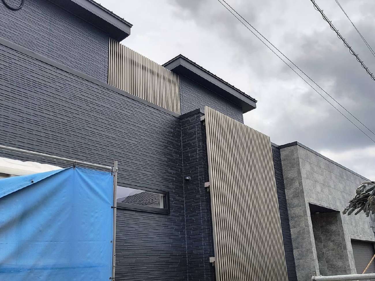 【建築レポート】Y様邸、足場が取れて素敵なお家が見えてきました！